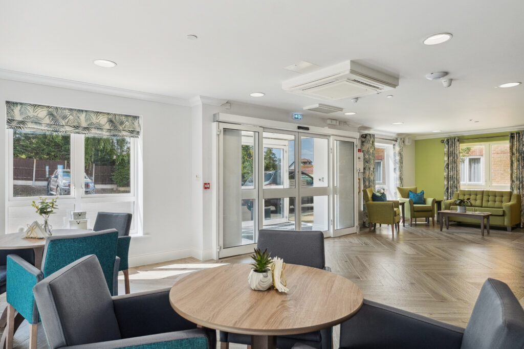 Ocean Heights care home reception