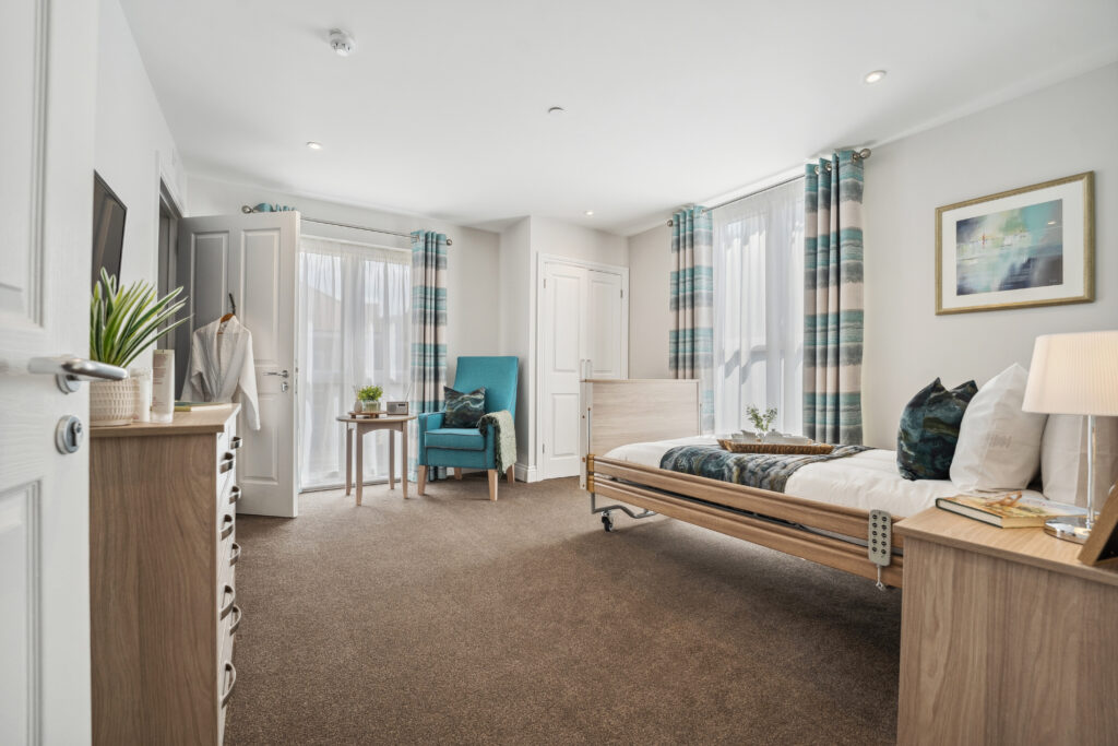 Ocean Heights Care Home furnished room