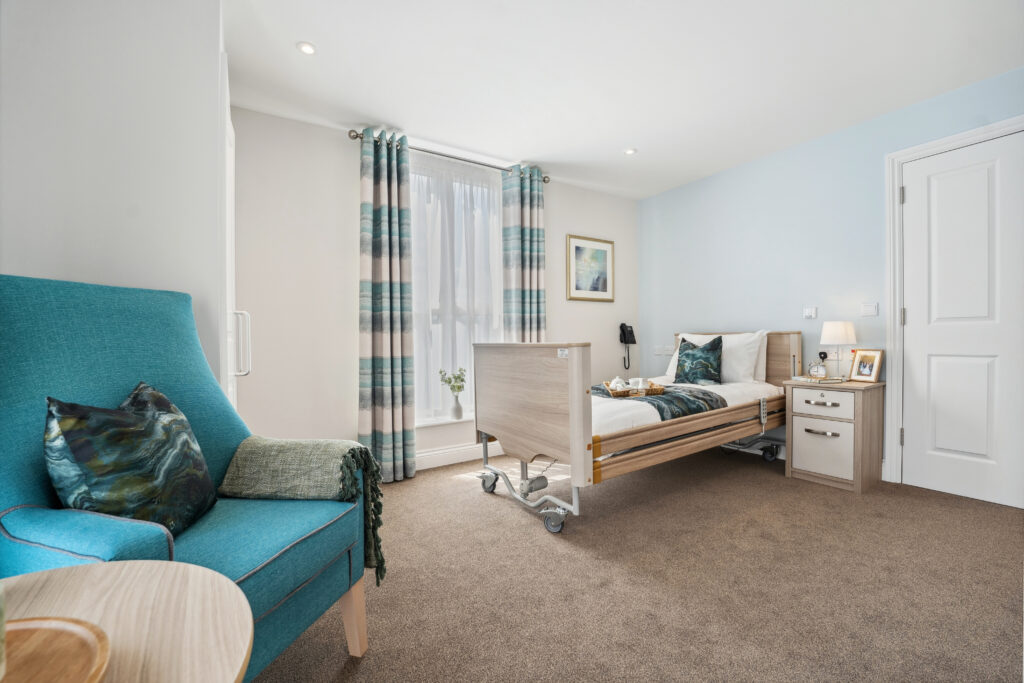 Ocean Heights Care Home furnished room